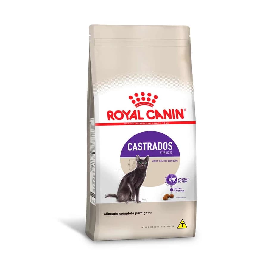 Ração Royal Canin Gatos Adultos Castrados Sterilised, REF ILP014