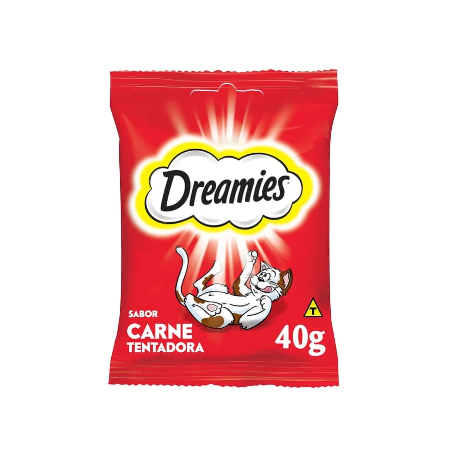 Petisco Dreamies Carne Tentadora Gatos Adultos, REF ILP017