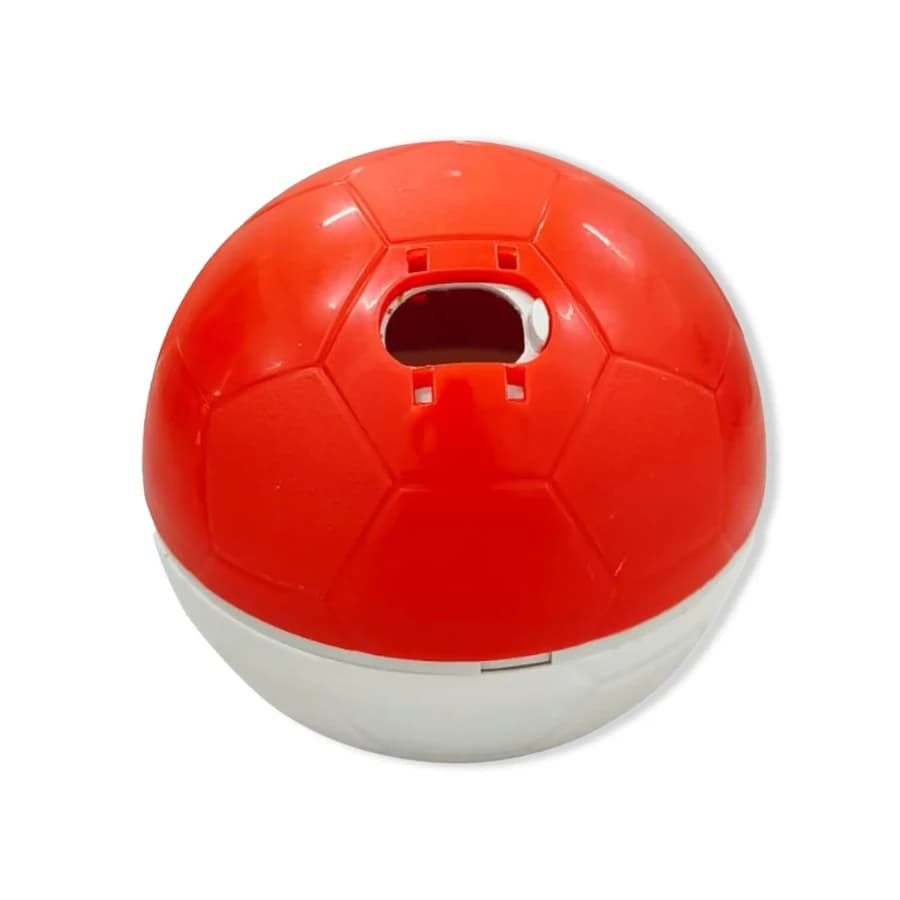 Brinquedo Comedouro Crazy Ball Amicus Vermelho e Branco, REF ILP032